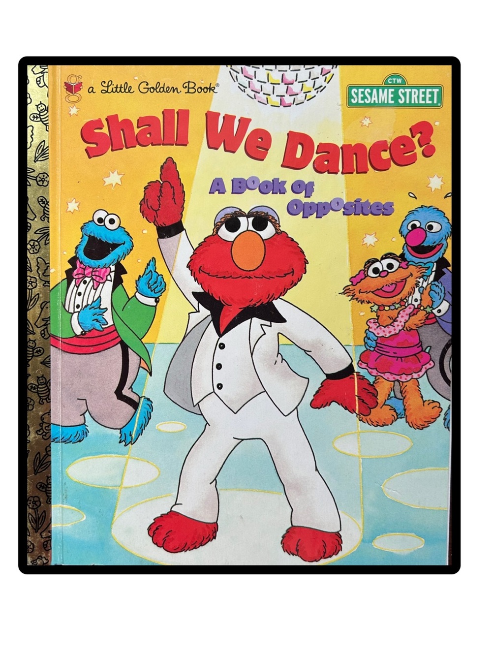BUNDLE & SAVE 🎉Vintage Sesame Street Little Golden Book Shall We Dance?